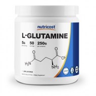 NUTRICOST L-GLUTAMINA EN POLVO 250 GRAMOS